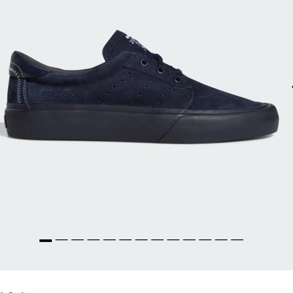 Men’s ADIDAS UNITY sneakers navy size 10 BNIB - Picture 3 of 11